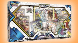 Legends of Johto GX Premium Collection  One of Every Pokemon TCG Product [upl. by Enaitsirk]