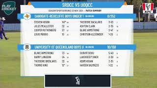 SandgateRedcliffe Boys Under 17 v University of Queensland Boys Under 17 [upl. by Aeneas]