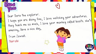 Barua Yako  Dear Dora The Explorer  Zawadi  Akili Kids [upl. by Mayhew911]