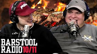 Glenny Balls Shares His List of Best Restaurants in the Country  Barstool Radio [upl. by Merla]