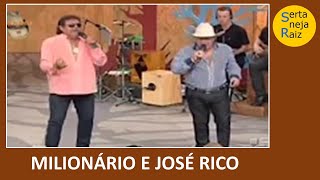 TRIBUTO A JOSÉ RICO MILIONÁRIO E JOSÉ RICO TVE SÃO CARLOS JOSÉ ANGELO SERTANEJA RAIZ [upl. by Eilyak179]