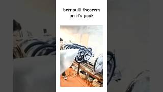 bernoullis theorem on its peak 😲🤯  IIT Status walterlewin shorts iit iitbombay [upl. by Nic939]