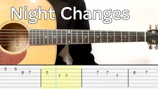 One Direction  Night Changes EASY Ukulele Tutorial With Chords  Lyrics [upl. by Nomael23]