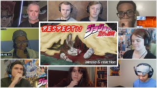 Respect Iggys Death Reaction Mashup JoJos Bizarre Adventure Stardust Crusaders Ep 44 [upl. by Ahsiuqet]