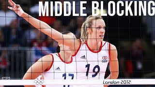 Middle blocking tips from an Olympian Blocking [upl. by Natsirhc]