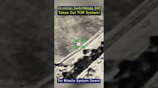 Switchblade 600 Drone Hits Russian TOR System Twice in Precision Attack [upl. by Poliard]