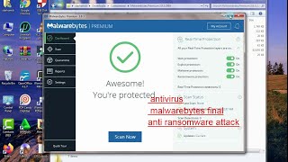 Download and install antivirus Malwarebytes Premium 3832965 with activation ضد الفيروس الفدية [upl. by Olemrac489]