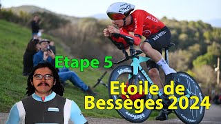 🚴‍♂️Etoile de Bessèges 2024🇫🇷  Débrief étape 5 Vauquelin Pedersen EF EducationEasypost [upl. by Yeargain]