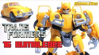 【スタジオシリーズ 】トランスフォーマー SS16 バンブルビー ヲタファの変形レビュー  Transformers Studio Series 18 BUMBLEBEE [upl. by Caia399]