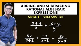 How to Add and Subtract Dissimilar Rational Algebraic Expressions  MathTeacherGon [upl. by Higgins]