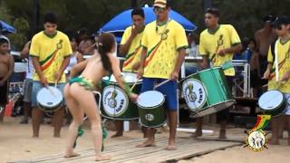 BATUCADA ENRREDO SAMBA 2015  BALNEARIO SAN JOSE [upl. by Annitsirhc]