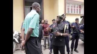 Visite de MUTOMBO DIKEMBE au Commissariat Provincial de Kinshasa [upl. by Notlil]