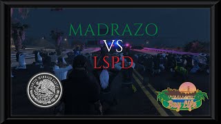 Cartel Madrazo Vs Lspd BayLife  GTA RP FR  by Zoxs Delgado [upl. by Aicylla]