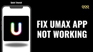 How To Fix Umax App Not Working [upl. by Sinnaiy]