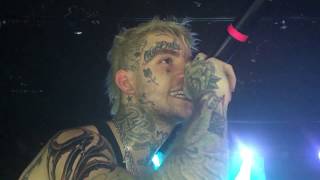 Lil Peep  BeamerBoy Live in Atlanta  The Loft 110717 w lyrics [upl. by Atalie531]