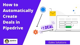 How to Add Deals Automatically in Pipedrive  Pipedrive Tutorial [upl. by Bac]