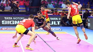 Pro Kabaddi 2019 Highlights  Telugu Titans Vs Gujarat Fortunegiants  M126 [upl. by Eillil129]