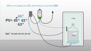 INKBIRD ITC308 Digital Temperature Controller supports heating and cooling for homebrew growing [upl. by Onivag501]