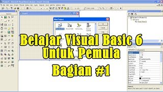 Belajar Visual Basic 6 Untuk Pemula Bagian 1 [upl. by Aney]