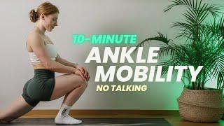 10 Min Ankle Mobility Routine  Improve Your Squat  Follow Along  Sprunggelenke mobilisieren [upl. by Now]