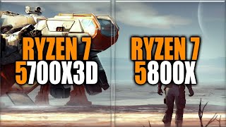 Ryzen 7 5700X3D vs 5800X Benchmarks  Tested in 15 Games and Applications [upl. by Ykcir77]