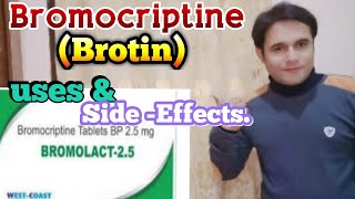 Bromocriptine 25 mg tablet Brotinuses and side effects [upl. by Acinorej]