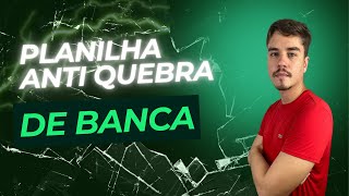 Planilha Anti Quebra de Banca Exclusiva  Gestão de Stake [upl. by Orofselet]