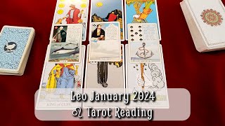 Leo ♌️ Tarot Card Reading for January 2024 [upl. by Fitzgerald]