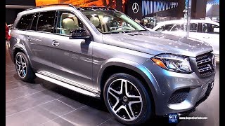 2018 Mercedes Benz GLS 550 Grand Edition  Exterior Interior Walkaround  2018 Detroit Auto Show [upl. by Salamanca]