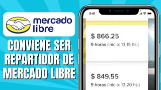 Conviene Ser Repartidor De Mercado Libre [upl. by Figone526]