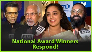 National Award winners’ exclusive reaction after winning the prestigious award [upl. by Assirok]