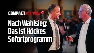 Nach Wahlsieg Das ist Höckes Sofortprogramm [upl. by Amahcen]