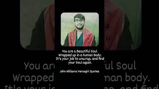 John Williams Vemagiri Quotes [upl. by Keely]