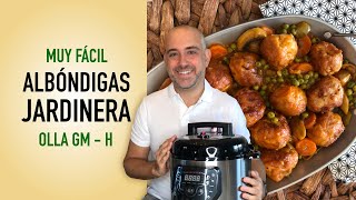 🌟Albóndigas a la Jardinera🌟 en Olla GM modelo H  Receta fácil paso a paso [upl. by Buna]