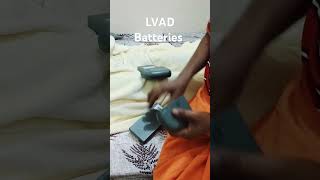 Lvad batteries ❤️ [upl. by Casta]