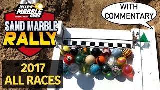 Marble Race Sand Marble Rally 2017  All Events [upl. by Egon73]