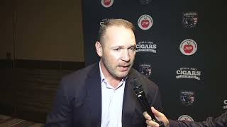 Brian Urlacher  Ditka amp Jaws Cigars With The Stars Super Bowl 58 [upl. by Rubel]