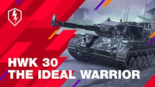 WoT Blitz HWK 30 – the ideal warrior [upl. by Nnyleuqcaj451]