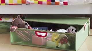 Under Bed Storage  IKEA Home Tour [upl. by Neysa92]