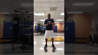 How to Perform Dumbbell Thrusters [upl. by Nuncia]