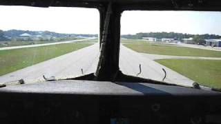 DC3 Takeoff from Cockpit [upl. by Kono]