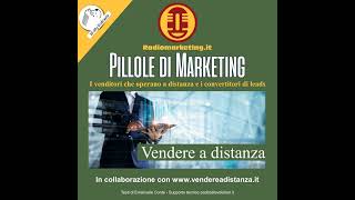 Pillole di marketing la vendita a distanza [upl. by Airdnahs]