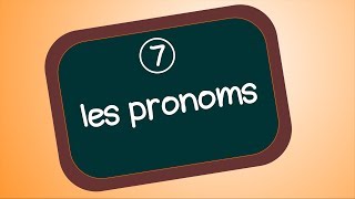 Les pronoms organisation de la phrase [upl. by Pavkovic]