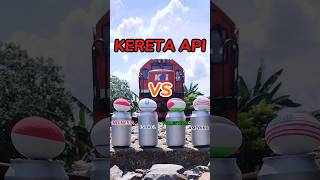 ISRAEL VS PALESTINA VS INDONESIA VS AMERIKA VERSI KERETA API shorts keretaapi viralvideo [upl. by Nnasor932]