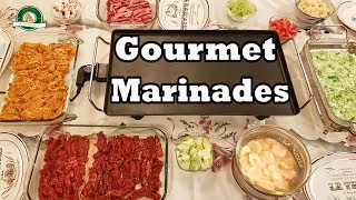 Zelf heerlijke marinades maken voor gourmetten 5 soorten [upl. by Skolnik857]