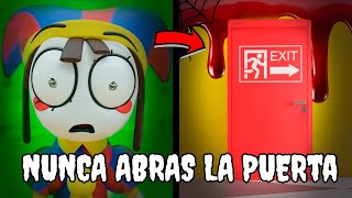 🎃 CREEPYPASTA DE THE AMAZING DIGITAL CIRCUS ANIMATIONS quotNUNCA ABRAS LA PUERTAquot [upl. by Lednar794]