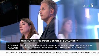 Macron atil peur des gilets jaunes   Les questions SMS cdanslair 06112018 [upl. by Studdard258]