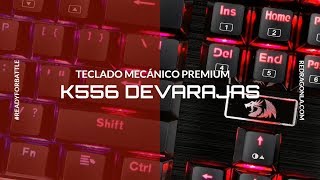 Redragon K556 Devarajas  Teclado Mecánico Gamer Premium RGB [upl. by Vastha]