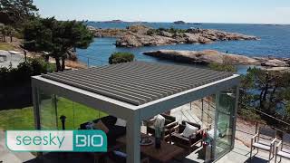 Impresionante Pérgola Bioclimática SeeskyBio [upl. by Hardman340]