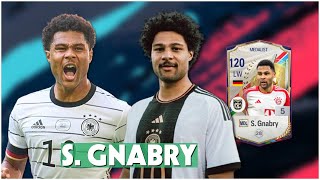 REVIEW SERGE GNABRY MDL FC ONLINE  nâng cấp AI  có quotsút xoáyquot so với 23TS [upl. by Attennot912]